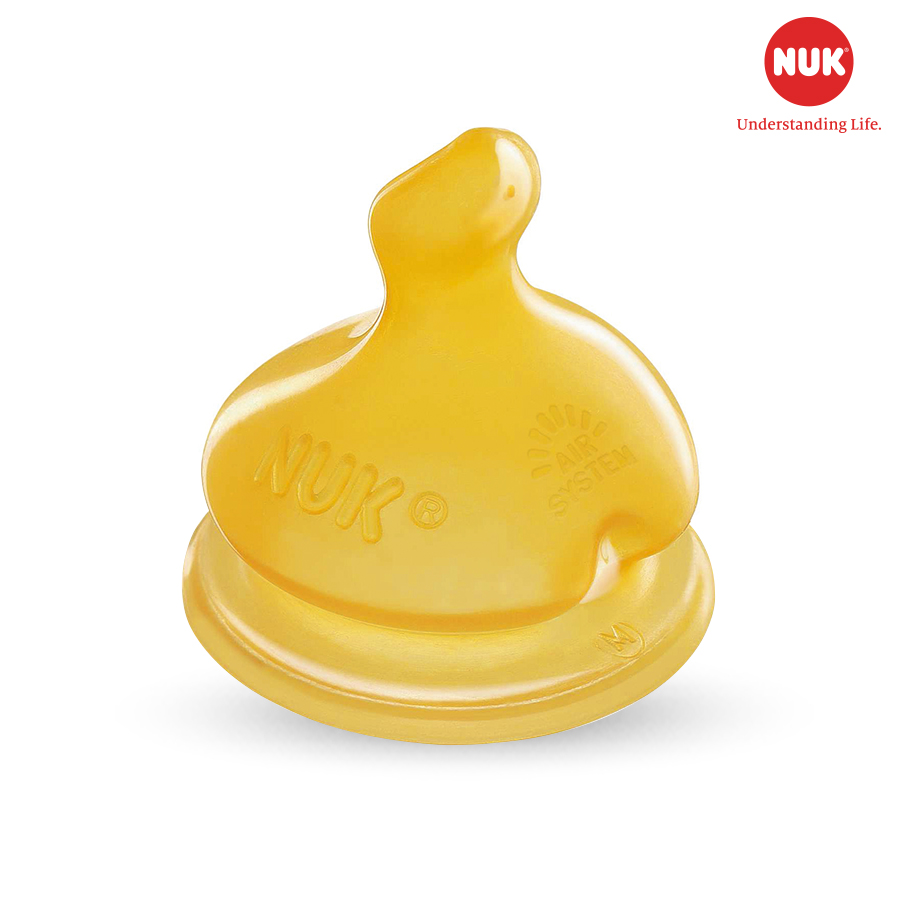 BỘ 2 NÚM TI NUK PREMIUM CHOICE+ CAO SU S2 - M
