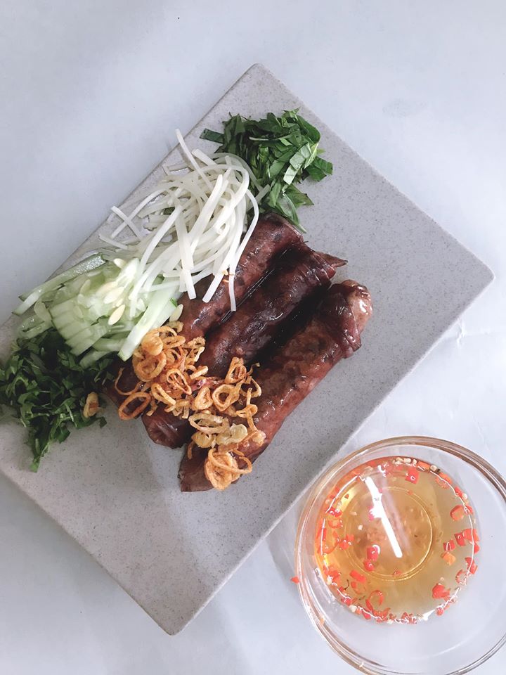 Bánh tráng gạo lứt tím