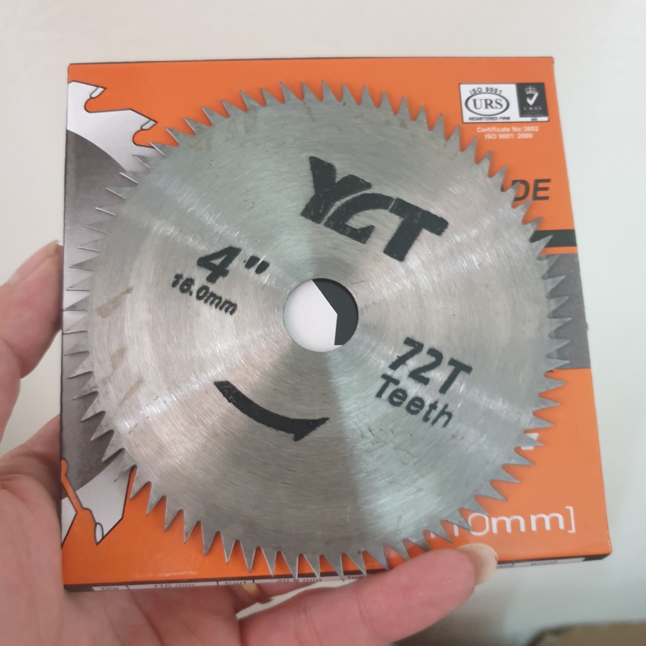 Lưới cưa gỗ răng mịn 72 răng - đĩa cắt cho bộ chuyển đổi máy khoan và máy mài góc