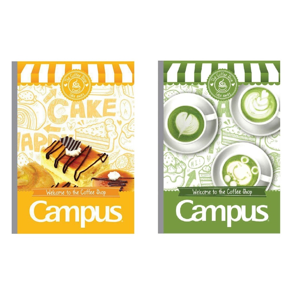 Lốc 5 Vở KN Có Chấm Campus Coffee Shop 200 trang