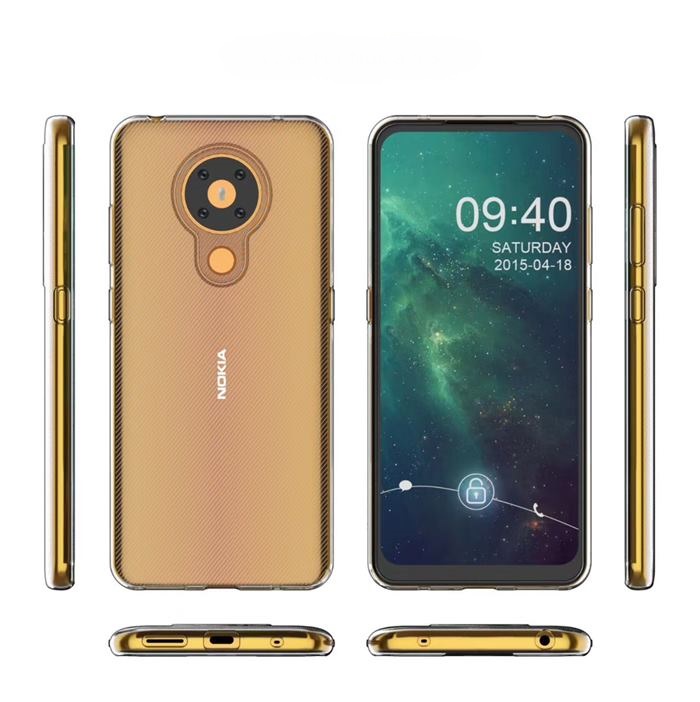 Ốp dẻo trong suốt cho Nokia 5.3 (Hàng loại A)