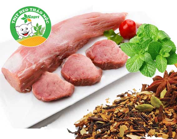 Thăn nội heo Thảo mộc Sagri 500gr - [Giao Ngay Tại HCM]