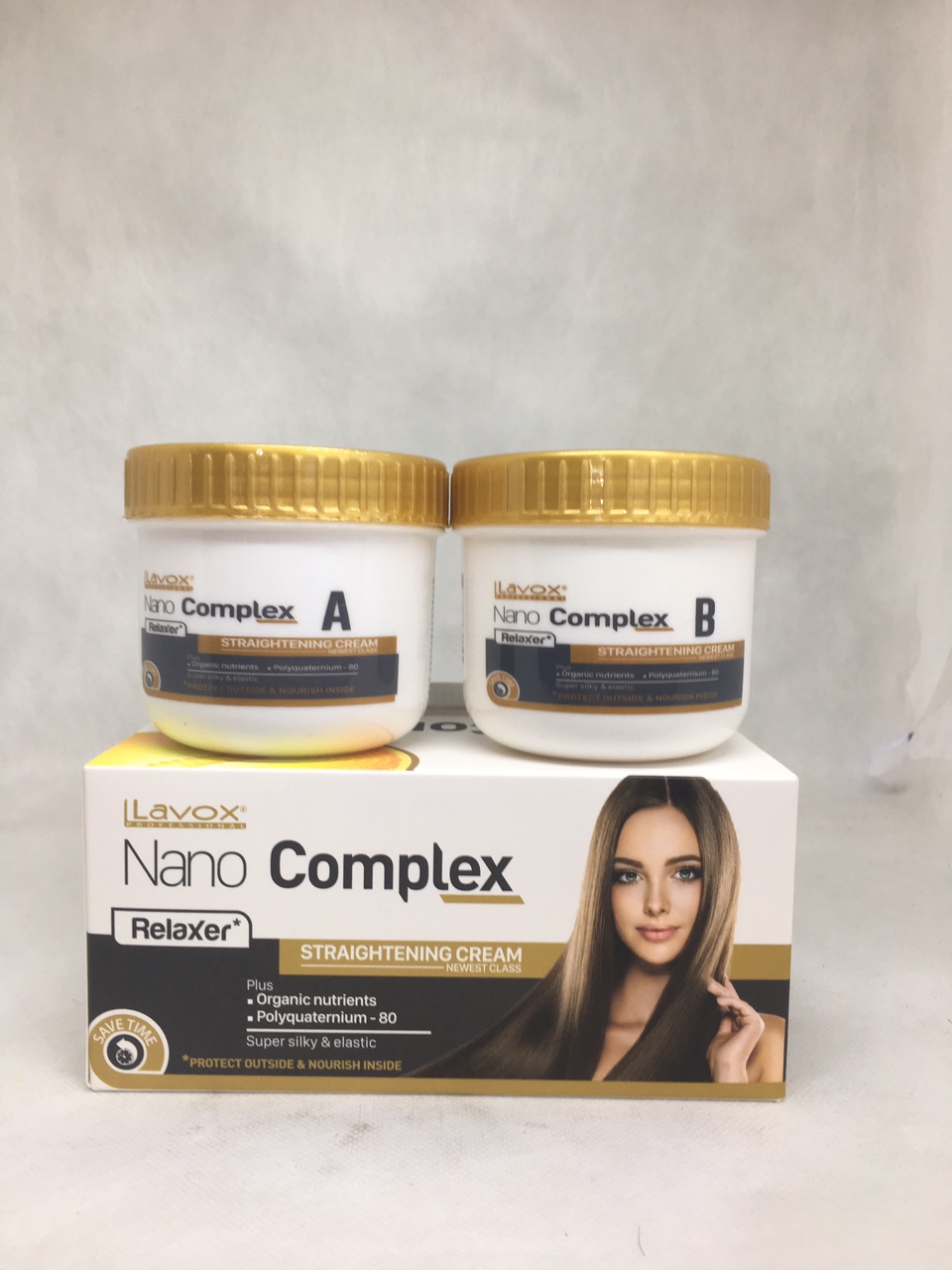 Kem duỗi tóc Lavox Nano Complex 150ml