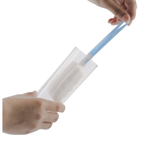 Dụng cụ chổi cọ rửa bình sữa, ly, cốc bọt biển gấp gọn