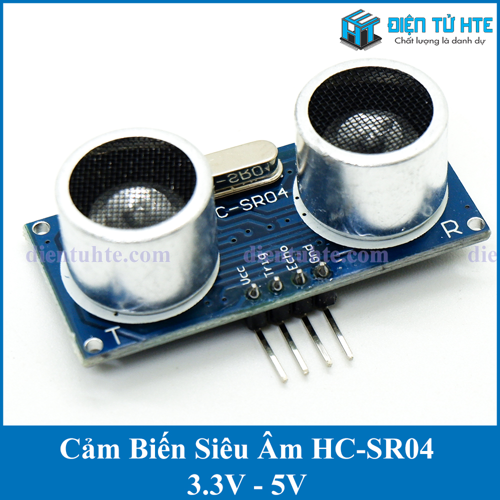 Cảm biến siêu âm HC-SR04 3.3-5VDC