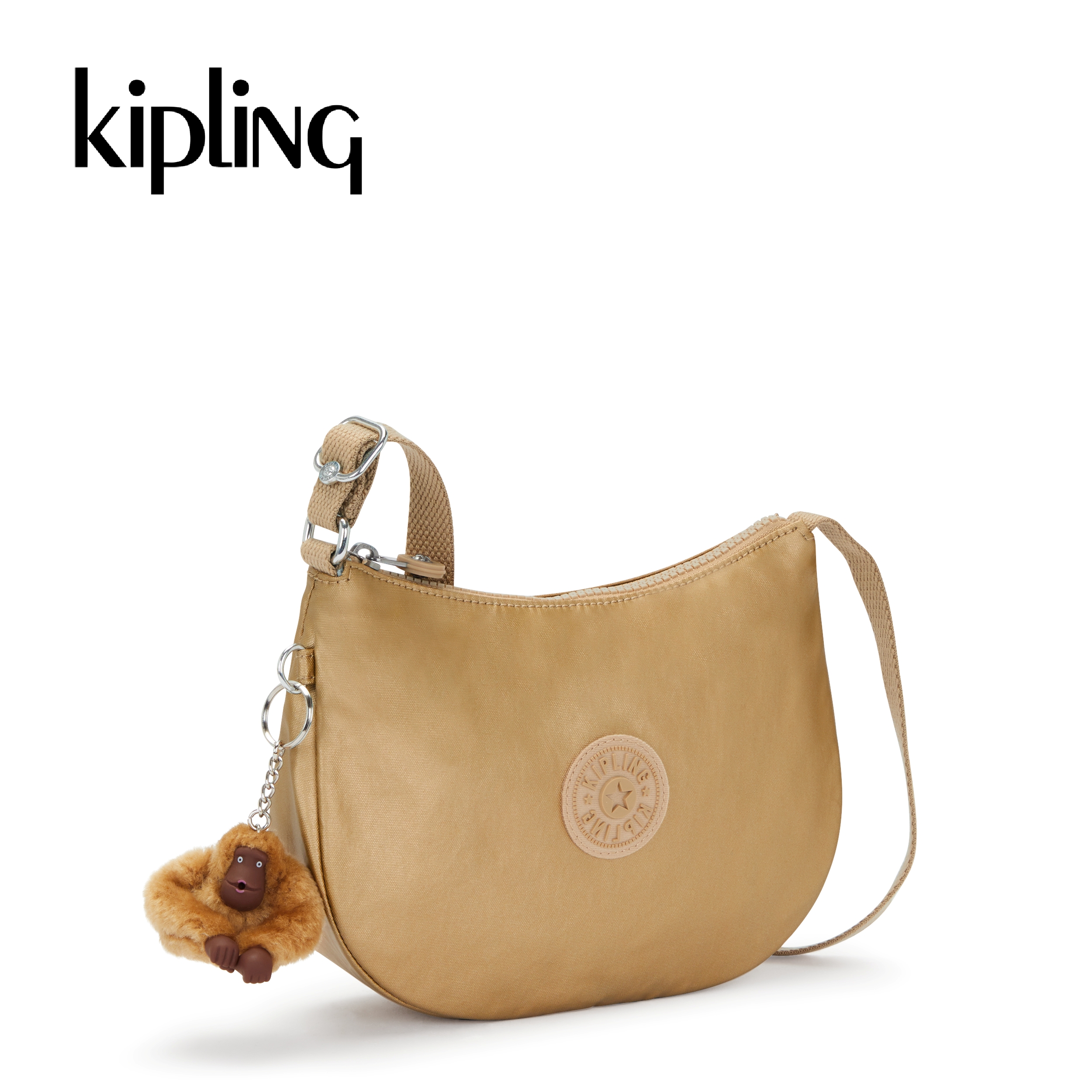 Kipling Túi Đeo Chéo CELESTE T Crossbody Bronze Metallic HUKI2085
