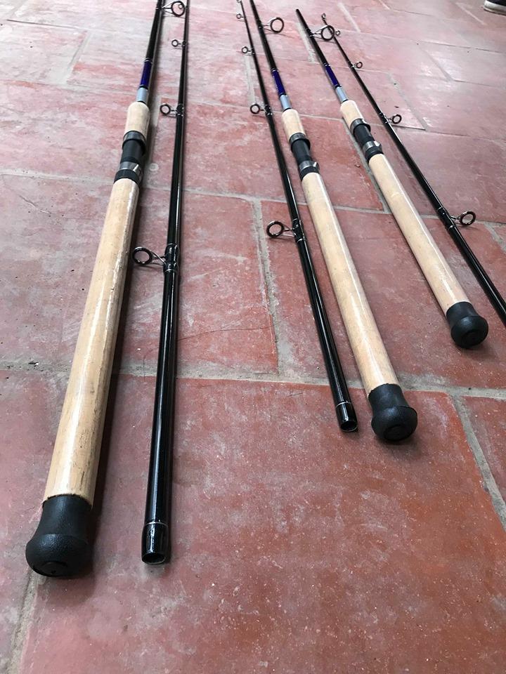 Cần Câu Cá 2 Khúc Daiwa Phantom Cán Gỗ