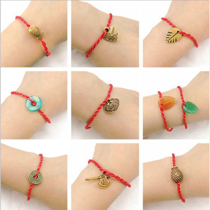 Combo 10 Dây Chỉ Đỏ May Mắn bhl2191