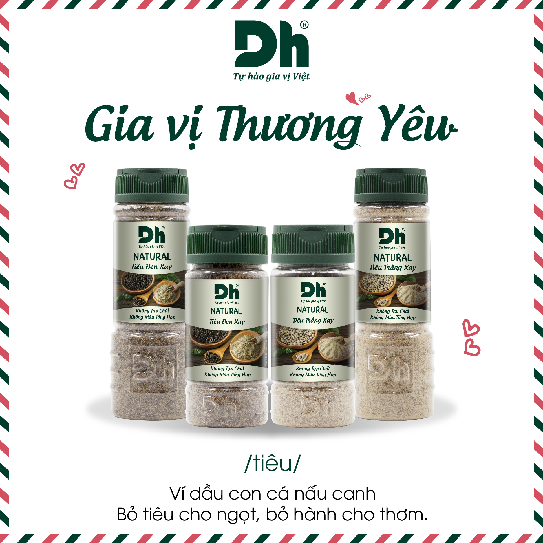 Tiêu trắng xay Dh Foods