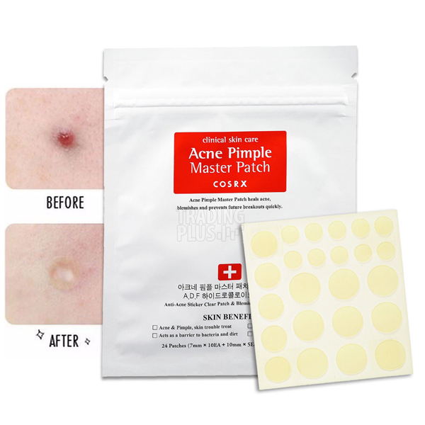 Miếng dán mụn Cosrx Acne Pimple Master Patch Đỏ, Đen