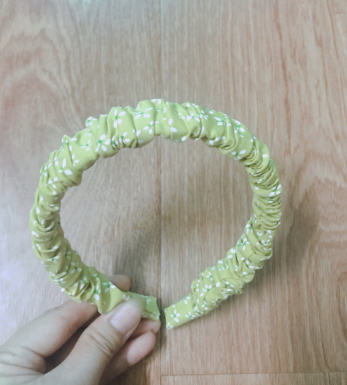 Bờm cài tóc nữ vải nhún - phukienteen