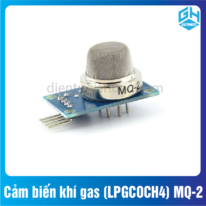 Mạch Cảm biến khí gas (LPG/CO/CH4) MQ-2