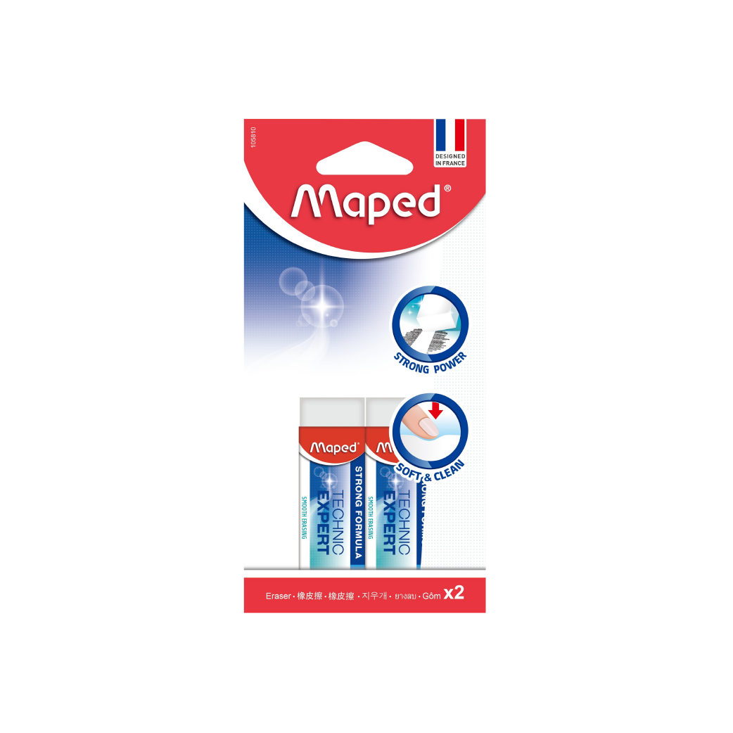 MAPED - Gôm Expert trung - (túi 2)