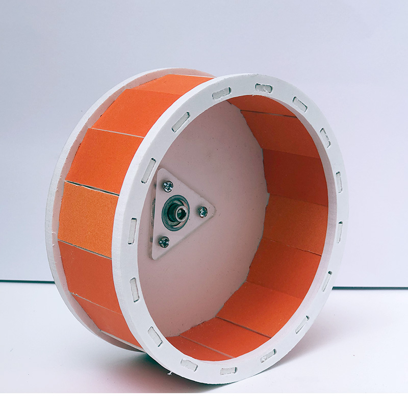 Whell gắn lồng Oval cho hamster robo