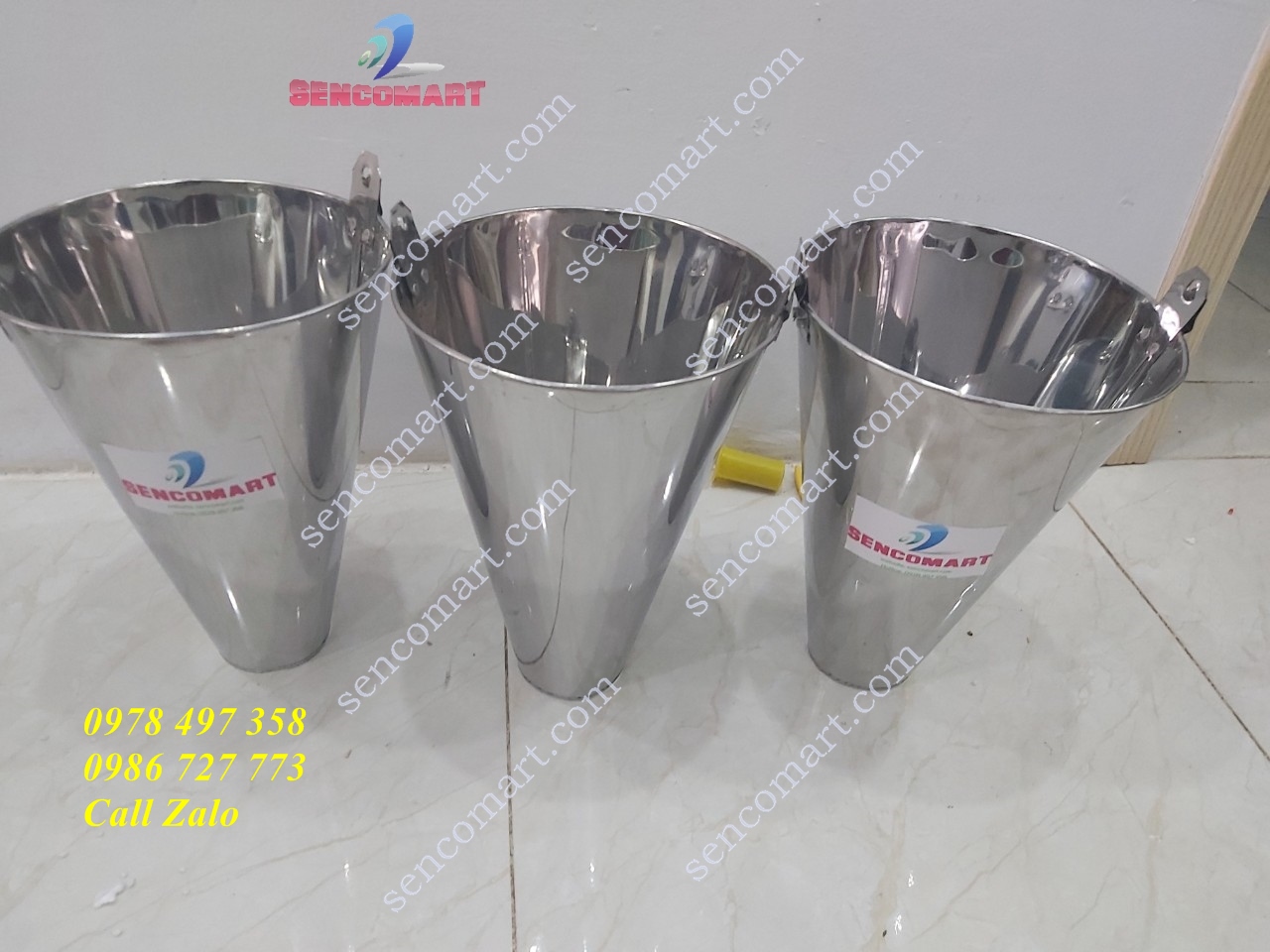 Phễu cắt tiết gà vịt bằng inox 100%
