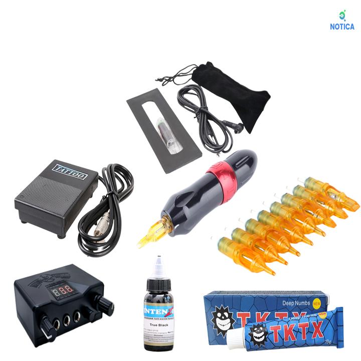 Bộ combo tattoo máy xăm Pen Star chuyên nghiệp - ưu đãi tặng thêm ủ tê và kim ngòi