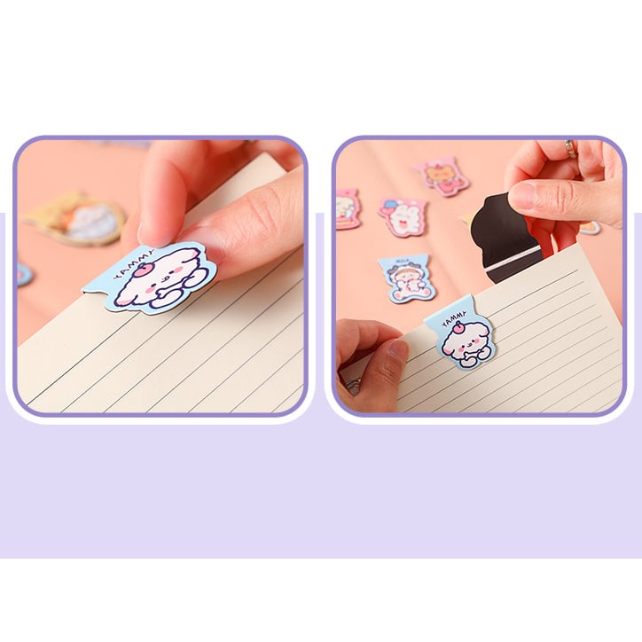 Bookmark nam châm kiểu hoạt hình dễ thương