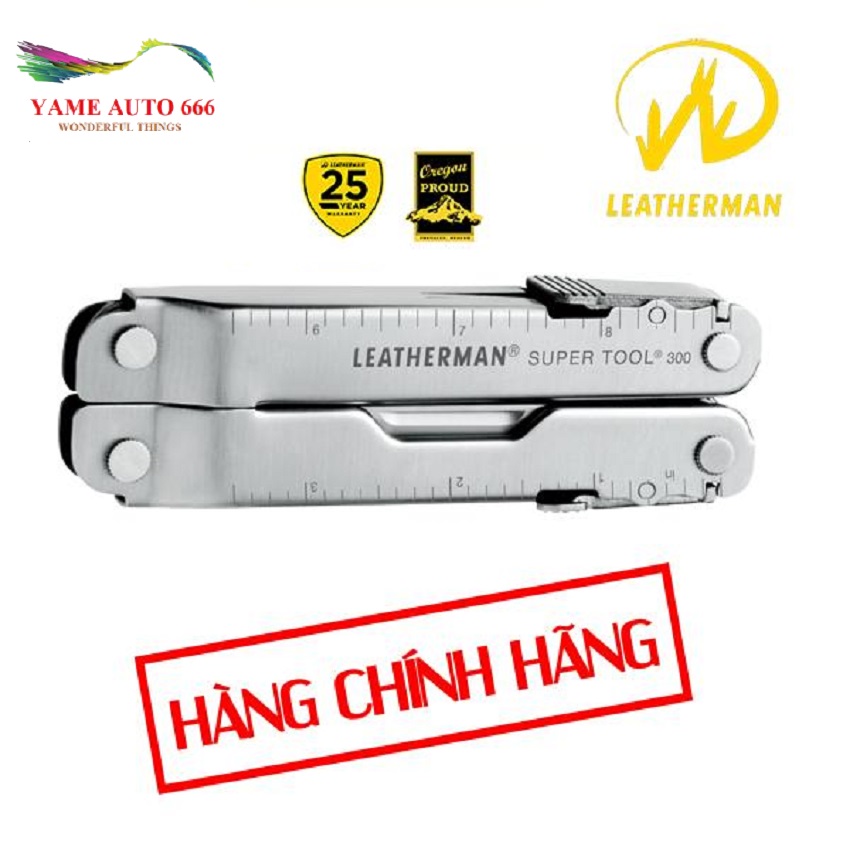 [ NHẬP KHẨU] Kìm Đa Năng Leatherman Super Tool 300 19Tools