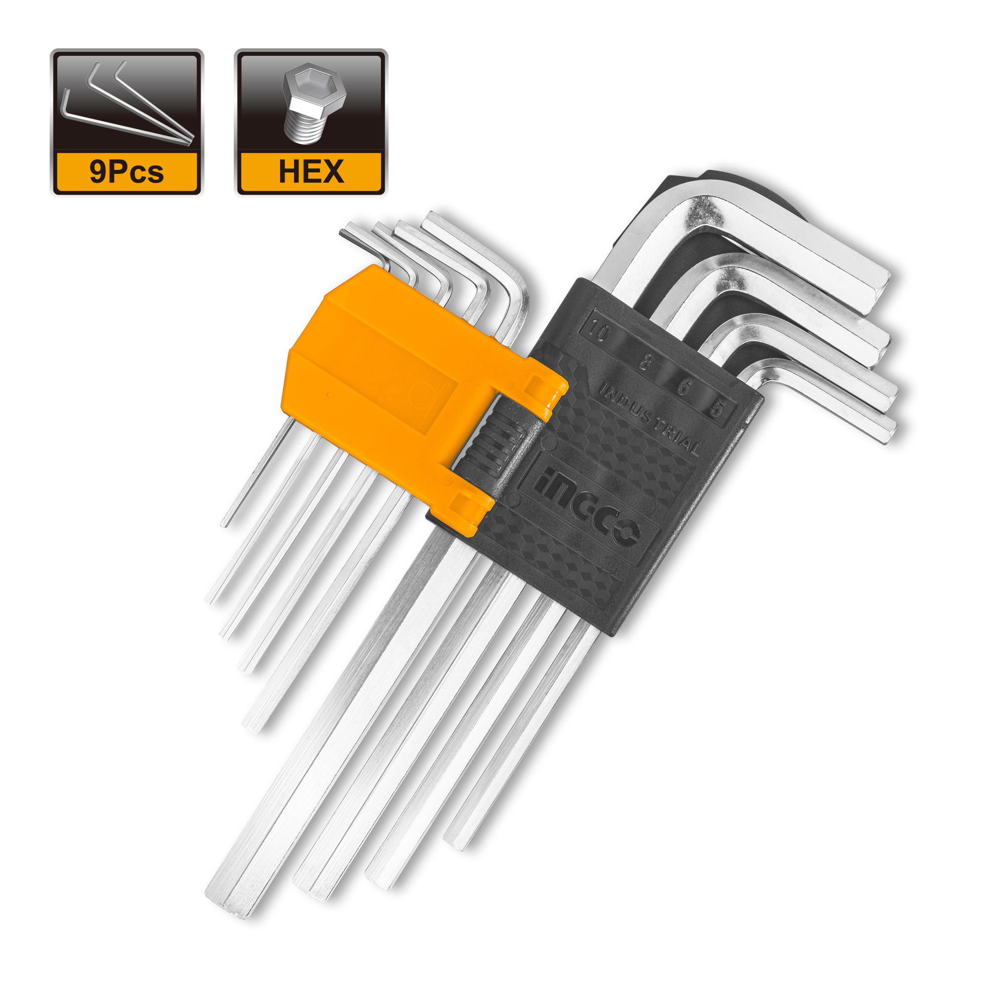 INGCO HHK11091 Bộ 9 chìa lục giác