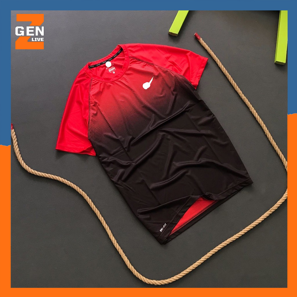 [ĐỒNG GIÁ 99K] Áo thun thể thao nam phối nam 2 màu vải thun lạnh, phong cách thể thao vận động - LZ FASHION - IW005