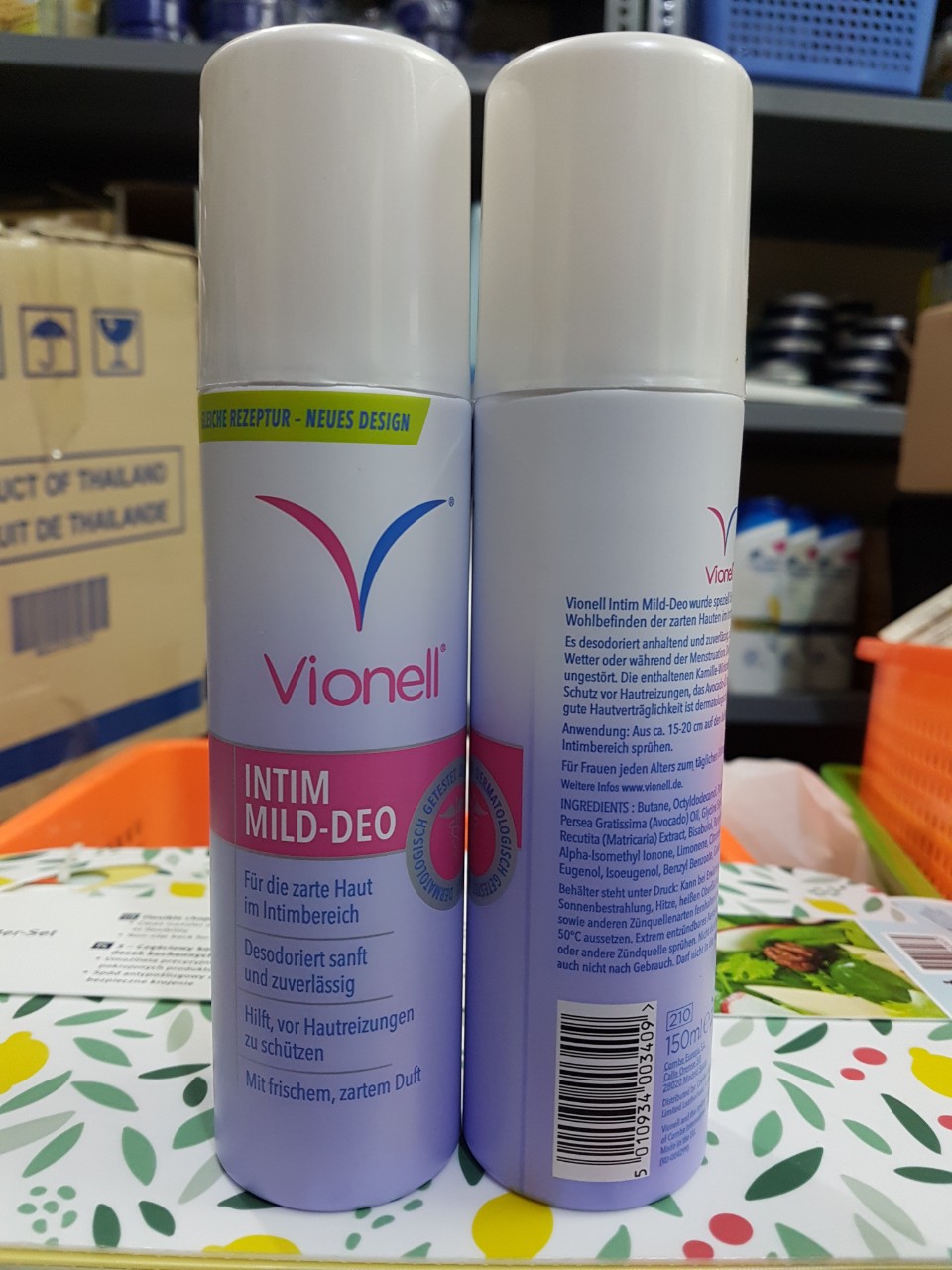 Xịt phụ khoa Vionell của Đức
