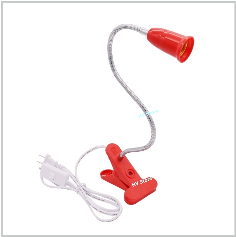Chân đèn kẹp bàn 40cm - Được chọn màu