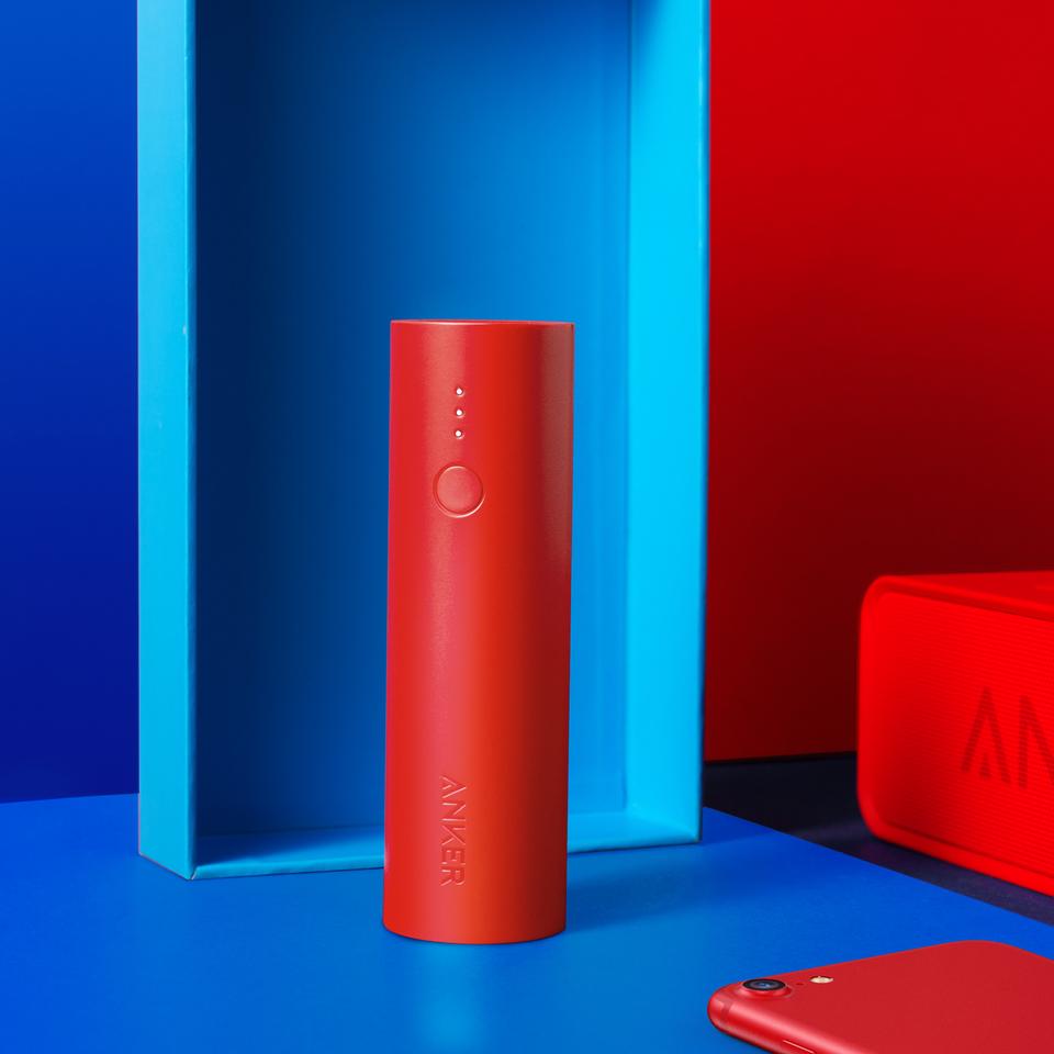 Pin sạc dự phòng Anker hình thỏi son PowerCore 5000mAh - A1109