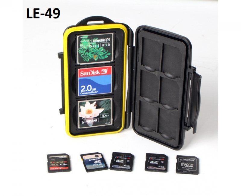 [HCM]HỘP ĐỰNG THẺ NHỚ BACKPACKER LE-49 ĐỰNG 3CF 6SD