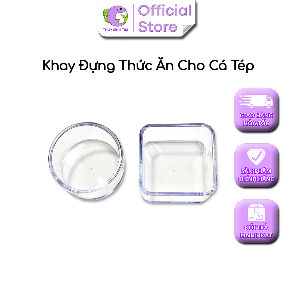 Khay Đựng Thức Ăn Tép Mica