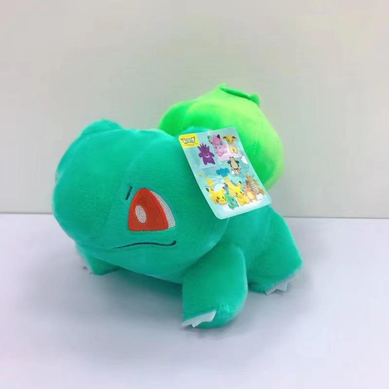Gấu Bông Pokemon Bulbasaur Ếch Kỳ Diệu (Nhiều Mẫu) Hàng Chính Hãng Pokemon Mới 100% Mềm Mịn An Toàn
