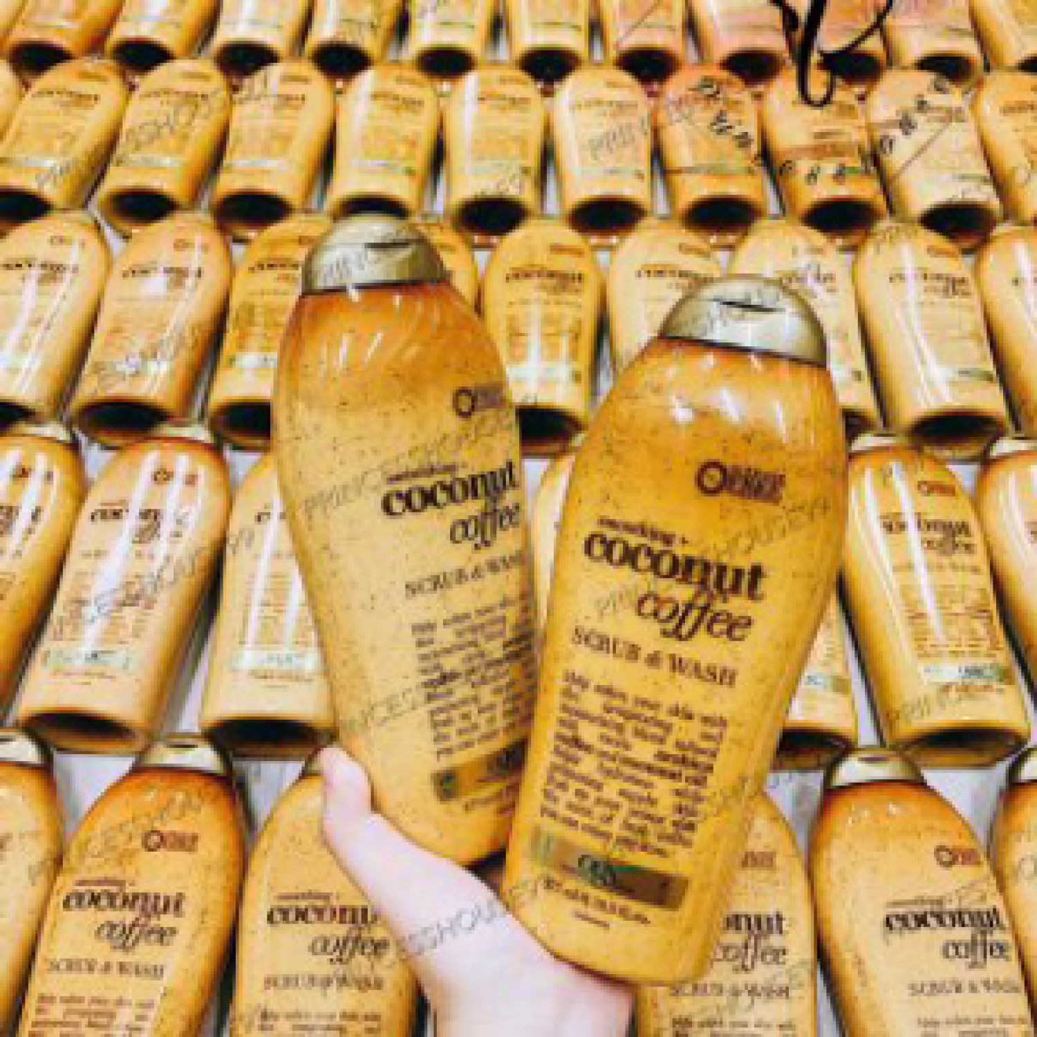 Sữa Tắm Tẩy Tế Bào Chết OGX Coconut Coffee - 577ml