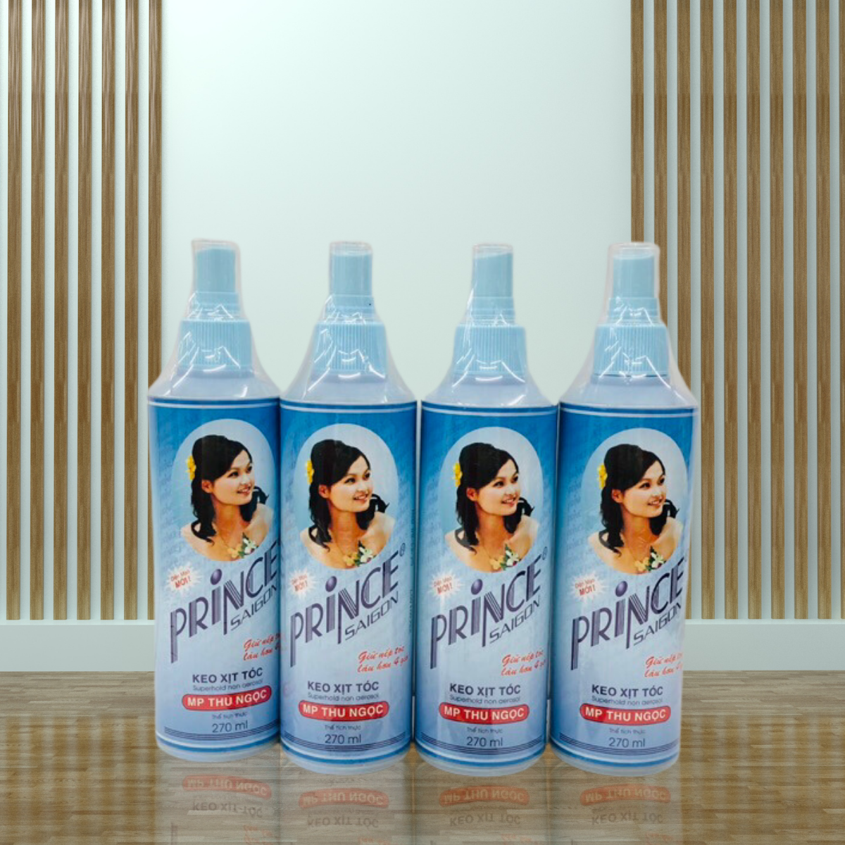 Keo xịt tóc Prince Saigon (125ml - 270ml) - Mỹ phẩm Thu Ngọc