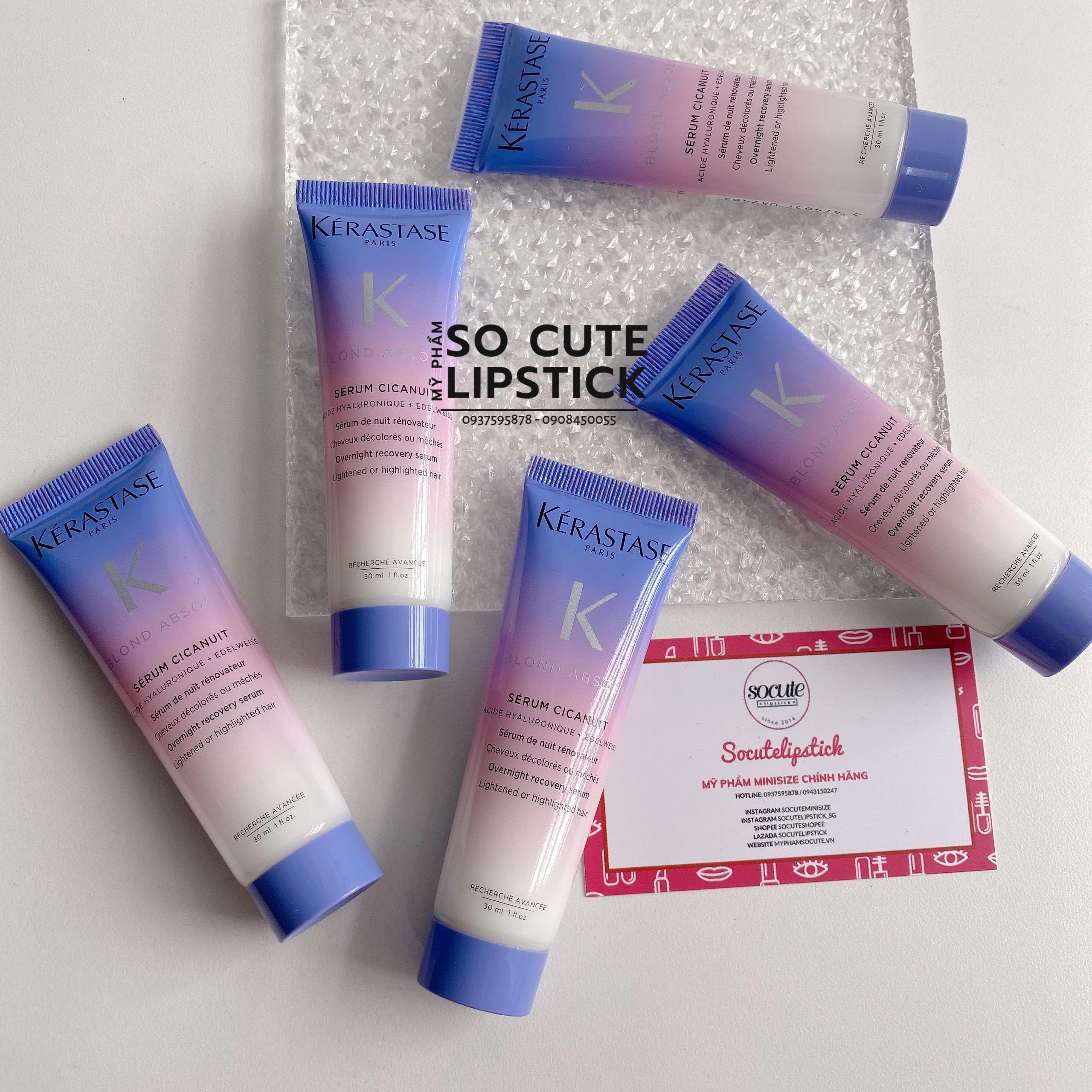 Serum dưỡng tóc Keerastase Blond Absolu Serum Cicanuit Night Serum Tuýp 30ml
