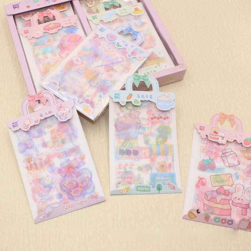 [HCM] hình dán dễ thương,sticker cute quai xách