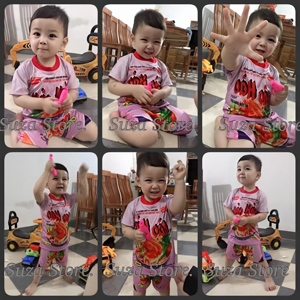 [BỘ GIA ĐÌNH] Quần Áo Mỳ tôm full size 5kg-90kg