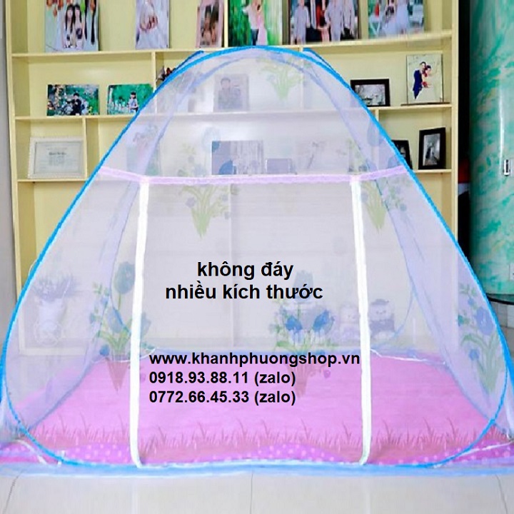 [HCM]mùng chụp tự bung - mùng chụp tự bung không đáy