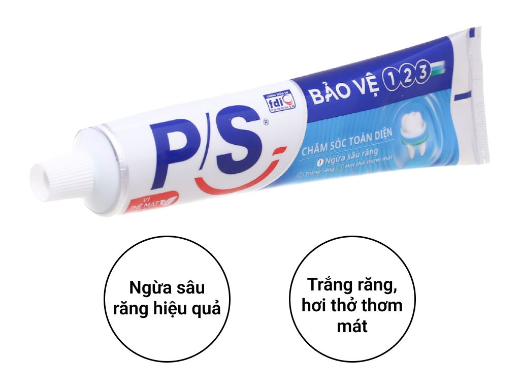 Kem Đánh Răng P/S Bảo Vệ 123 Tuýp 180g/230g