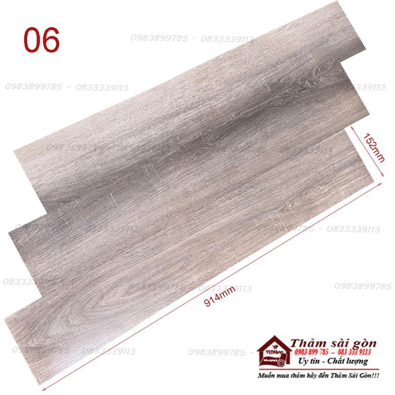 SÀN NHỰA VÂN GỔ 2MM (có sẳn keo)