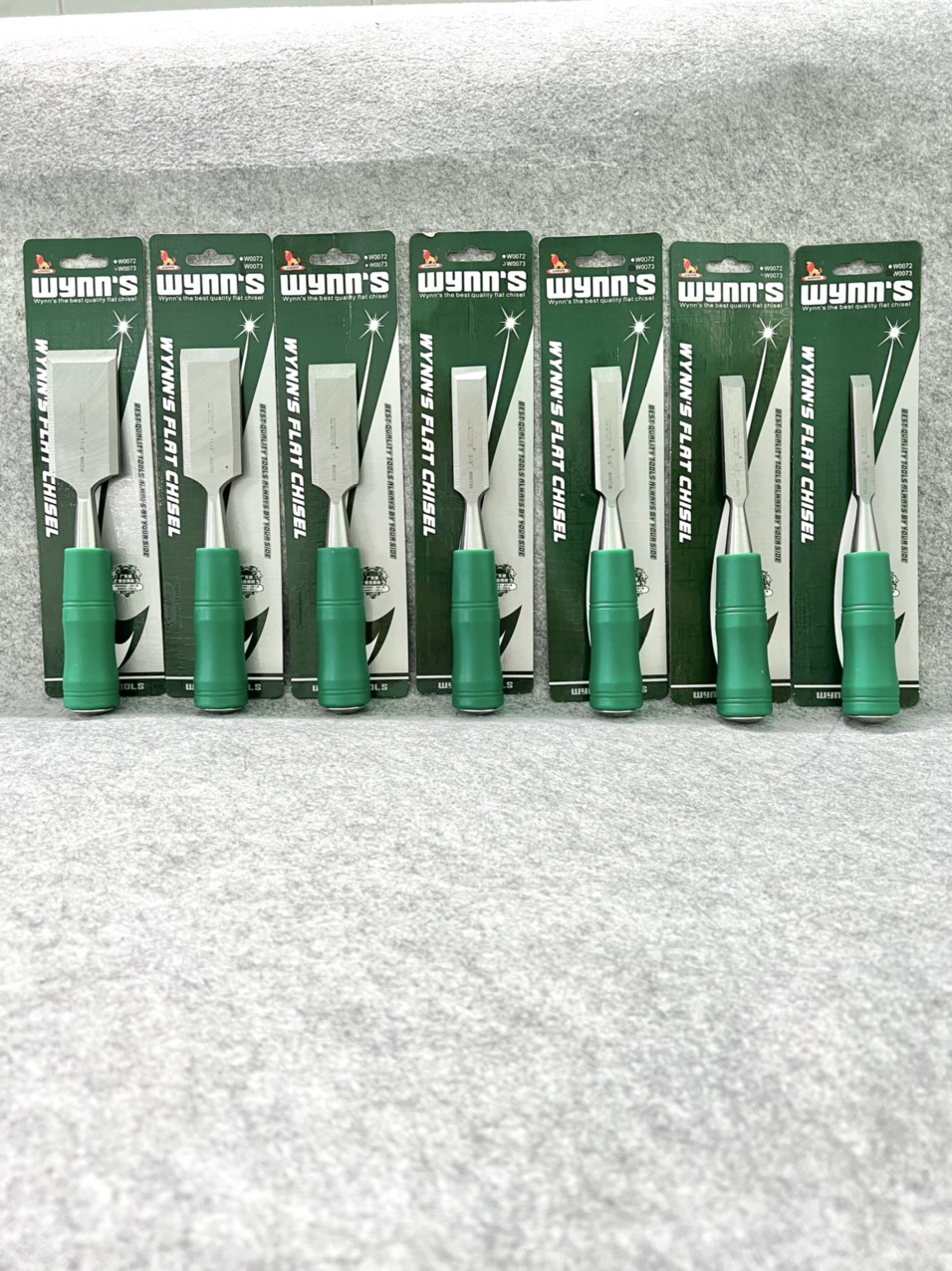 Set of 7 Wynns Wood Chisels