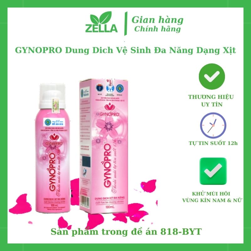 Gyno Pro Multi-Purpose Sanitizing Solution GynoPro Spray Gyno- SP belongs to Project 818 of the Ministry of Health