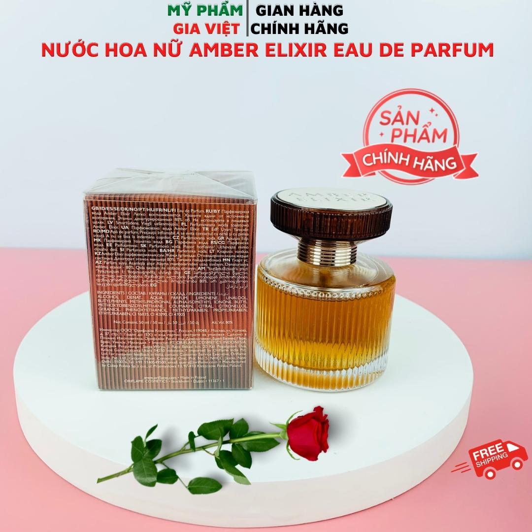Nước Hoa nữ Amber Elixir Eau De Parfum 50ml