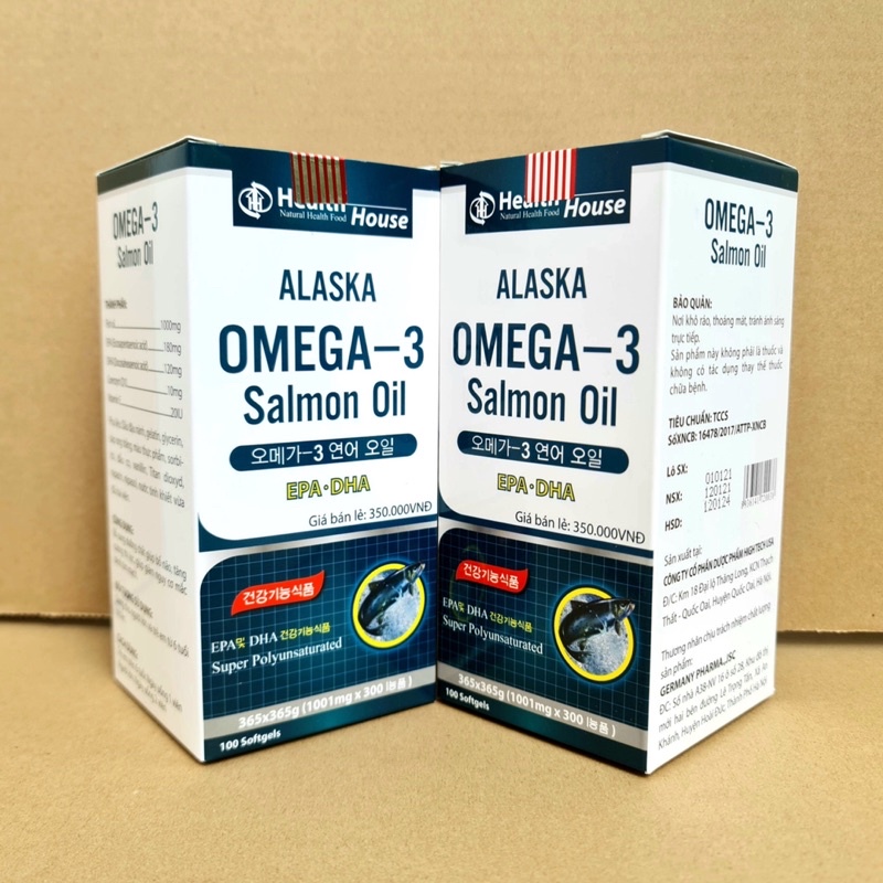 Alaska Omega 3 - Tăng Cường Thị Lực