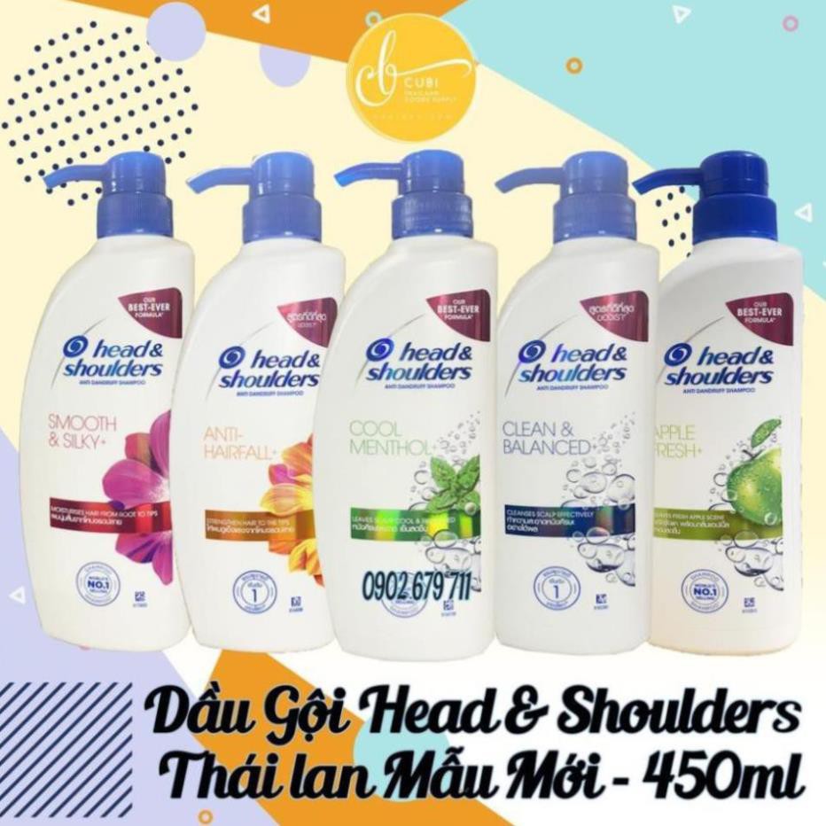 Dầu Gội Head & Shoulder Thái Lan - 450Ml 12