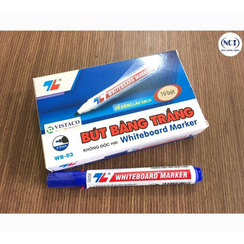 hộp 10 chiếc bút dạ bảng trắng Thiên Long Wb.03