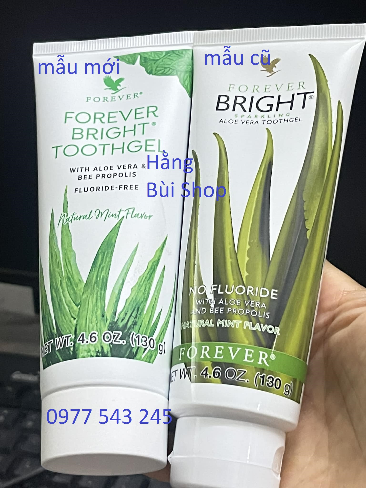 ( Mẫu Mới ) Kem đánh răng lô hội Bright Toothgel 028 flp
