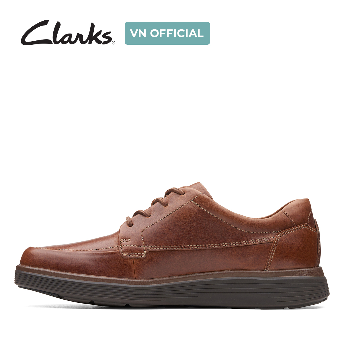 Giày Tây Da Nam Clarks - Un Abode Ease