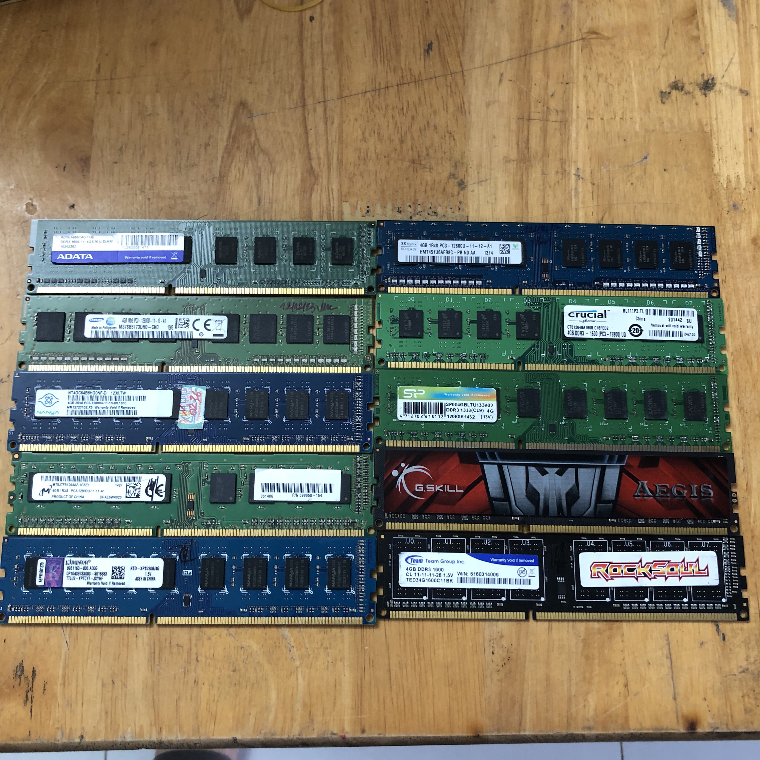 RAM PC (MÁY TÍNH ĐỂ BÀN) DDR3 4G | 8G | HÀNG THÁO MÁY (BẢO HÀNH 36 THÁNG)