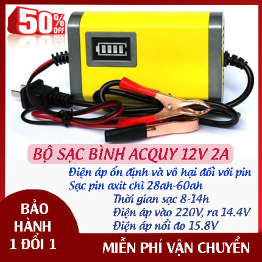 BÌNH SẠC ACQUY 12V cho xe máy - Tốc Độ Sạc Nhanh Hơn, Phù Hợp Cho Tất Cả Các Loại Bình Xe - Mua Binh Acquy 12V Ở Đâu, Máy Sạc Ac Quy Loại Tốt, Bộ Bình Acqui Giá Rẻ - Bh Toàn Quốc - More2Love