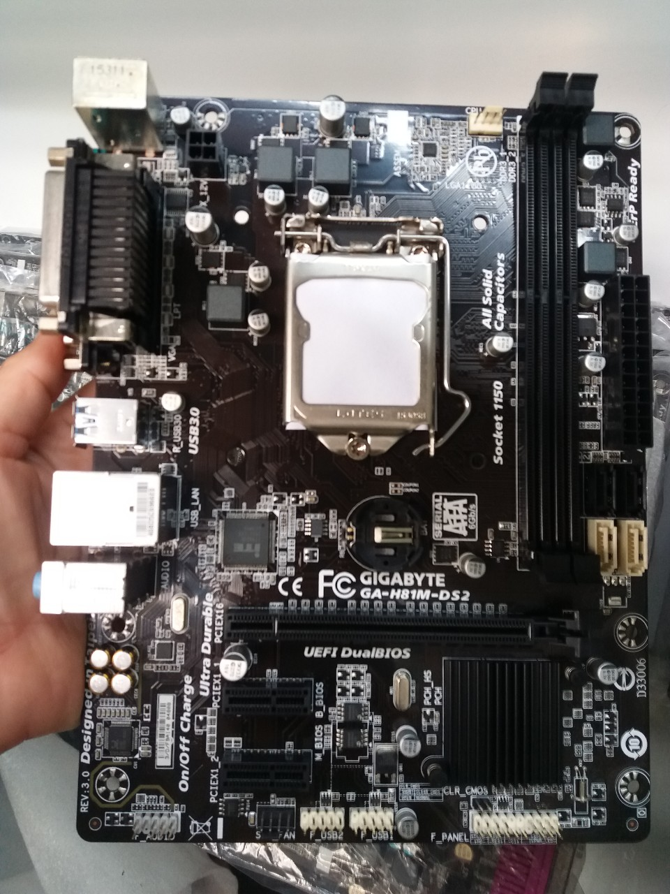 Main Gigabyte H81 socket 1150 DDR3 Zin