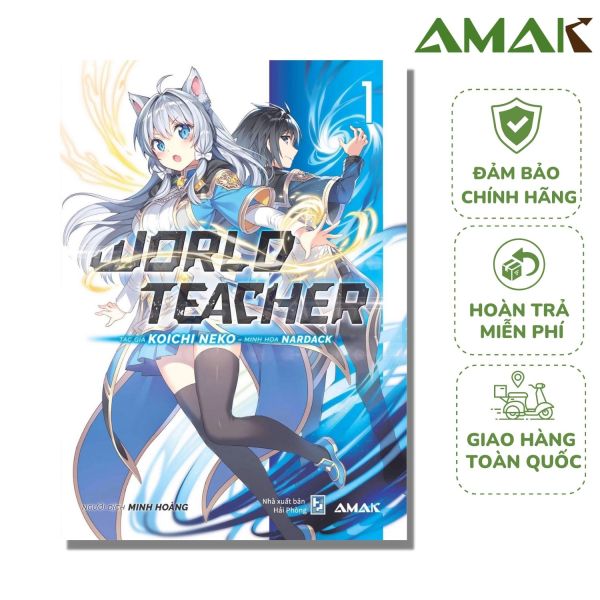 World Teacher – Tập 1 - Amak Books - Tặng Kèm Bookmark